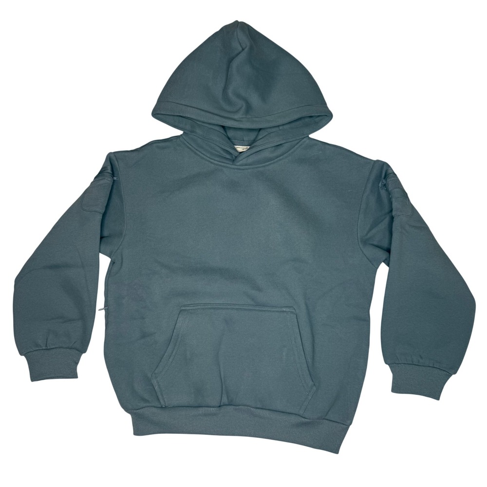 Comfrt Travel Essentials Kids Hoodie Sky Blue Size Small NWT Cozy Streetwear